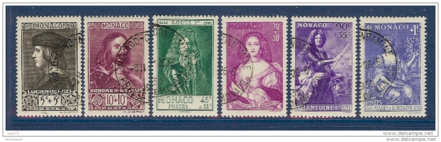 MONACO N° 185/185 SERIE DES PRINCES OBLITEREE TTB - Used Stamps