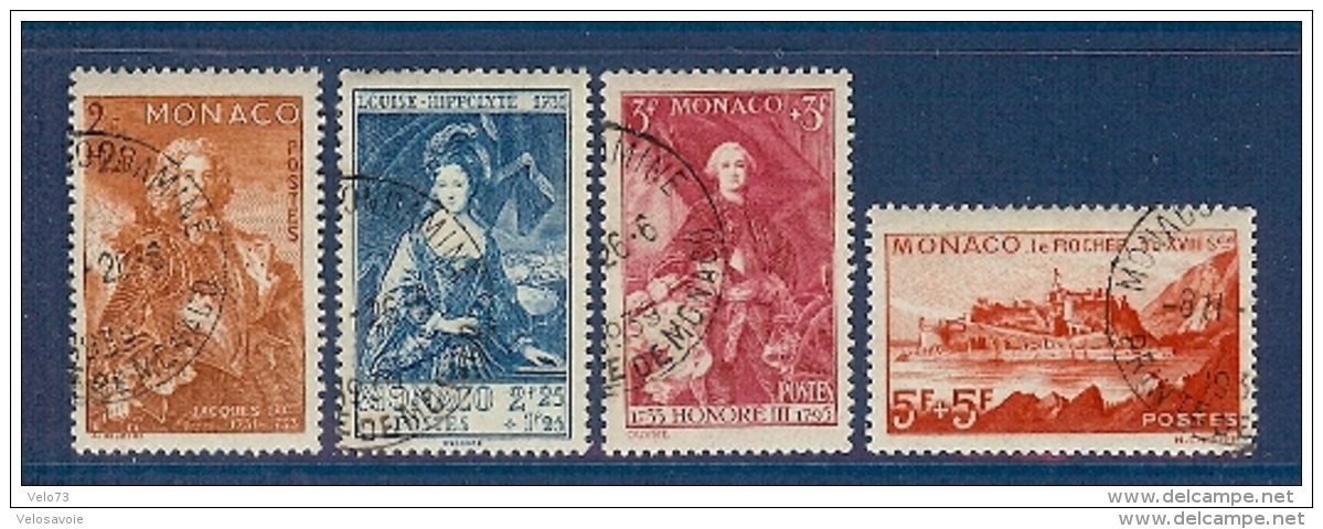 MONACO N° 185/185 SERIE DES PRINCES OBLITEREE TTB - Used Stamps