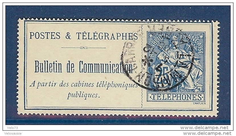 LOT DE 6 N° 24 AVEC DIFFERENTES OBLITERATIONS D'ALGERIE TTB - Telegrafi E Telefoni