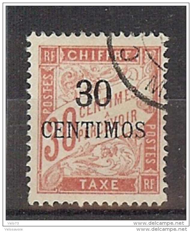 MAROC TAXE N° 3 OBLITERE - Timbres-taxe