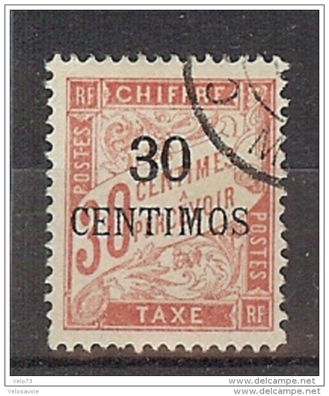 MAROC TAXE N° 3 OBLITERE - Postage Due