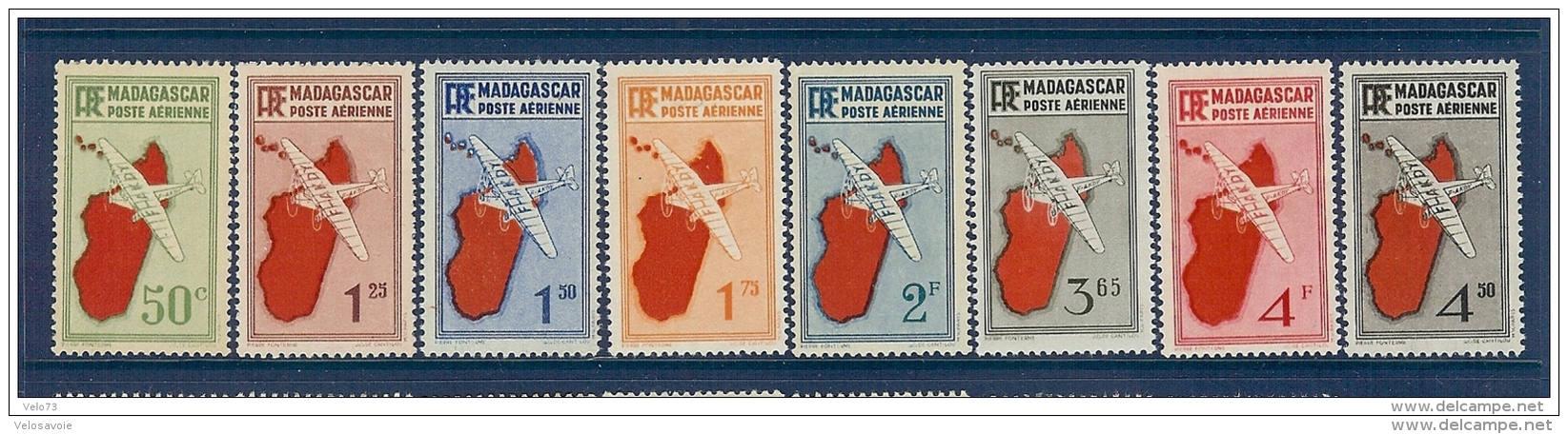 MADAGASCAR PA 1/14 * - Poste Aérienne