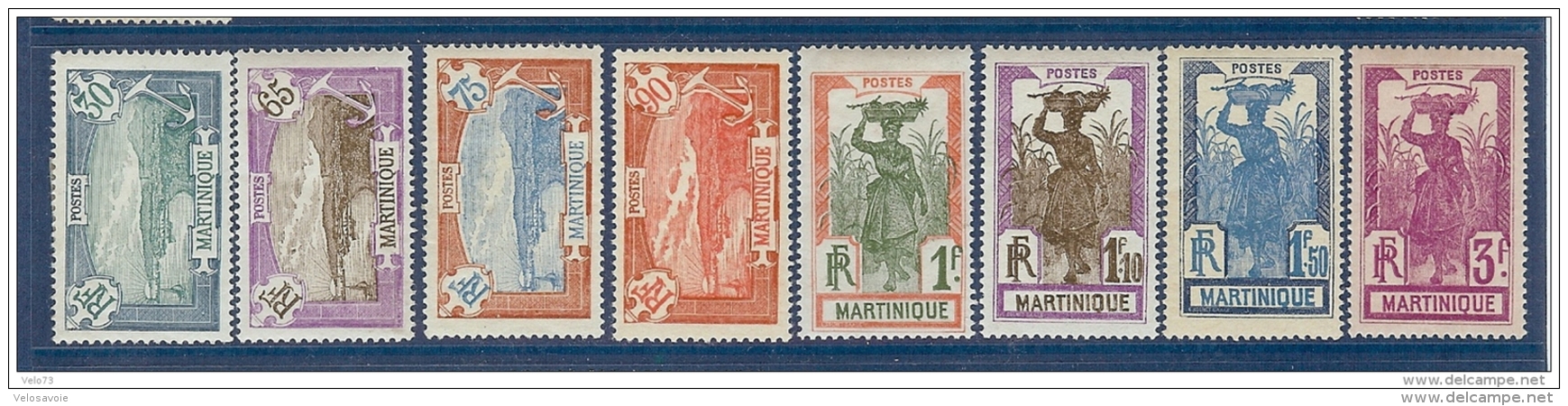 MARTINIQUE N° 120/128 * - Neufs