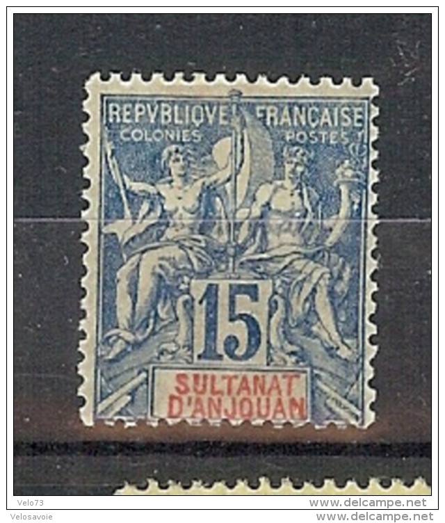 ANJOUAN N° 6 * - Unused Stamps