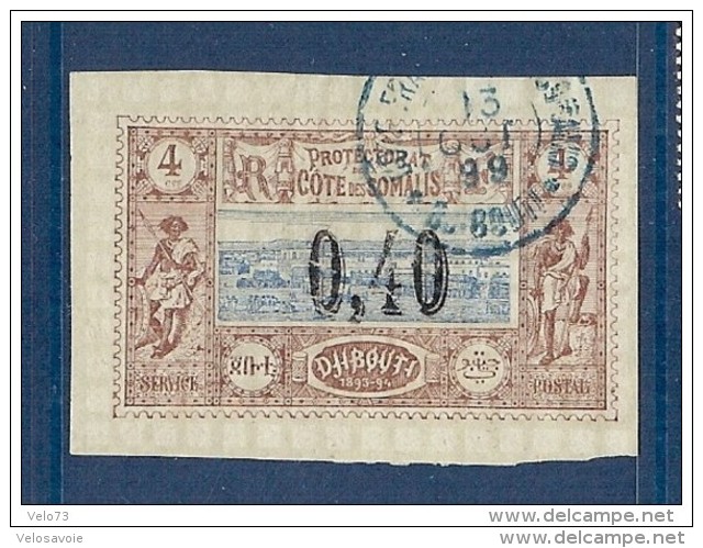 COTE DES SOMALIS N° 22 OBLITERE TTB - Used Stamps