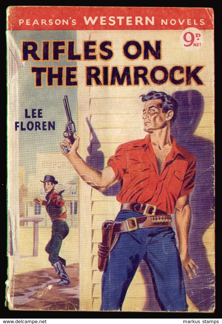 1958 Rifles On The Rimrock - Lee Floren, Pearson's Western Novels - Westerns