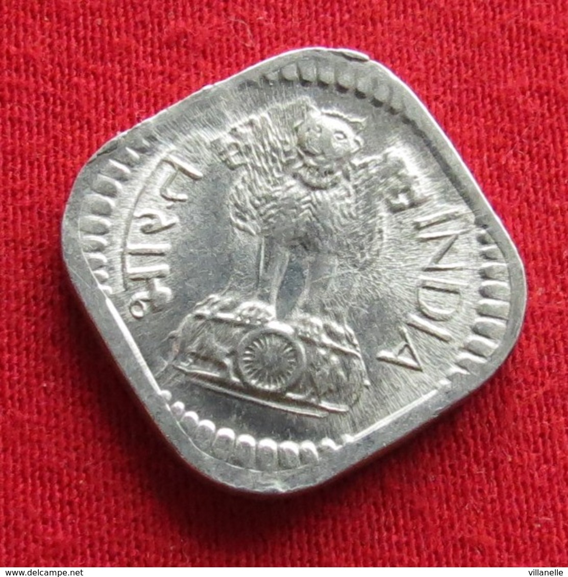 India 5 Paise 1977 H KM# 18.6  Inde Indien Indies - Inde