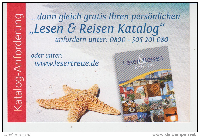 Germany - Lesen &amp; Reisen Voucher Ticket - Starfish - Tickets - Vouchers