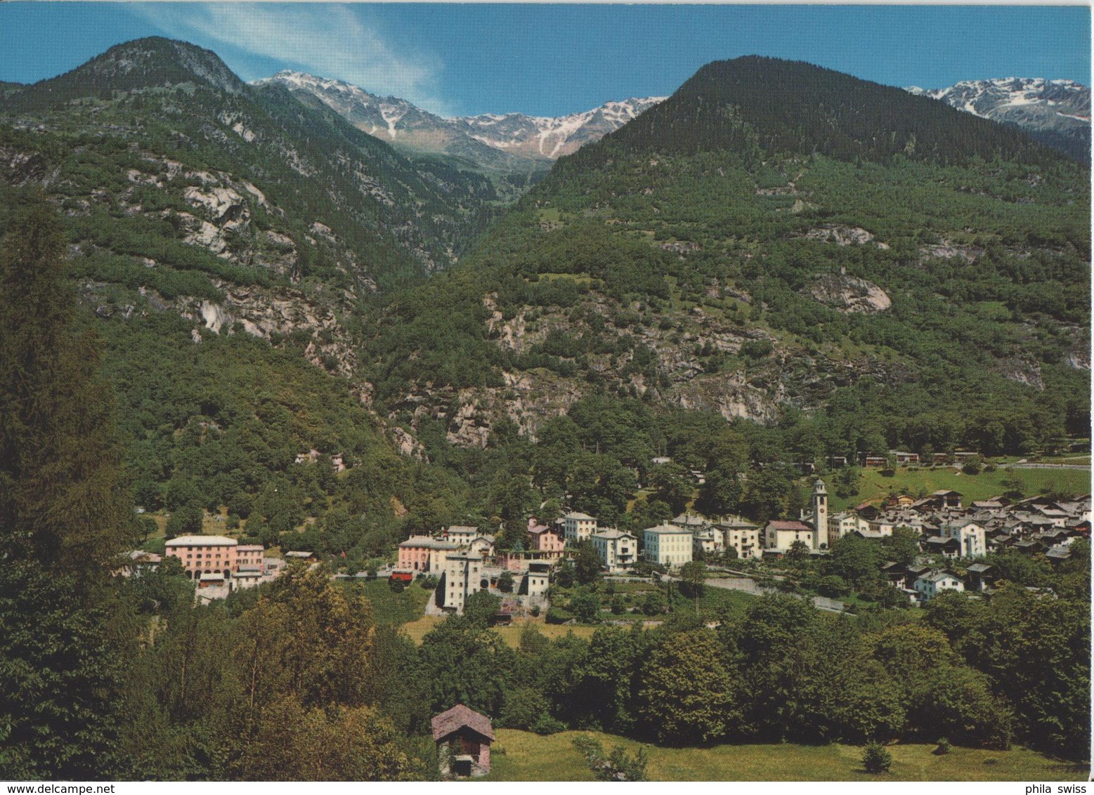 Castasegna, Bergell - Generalansicht - Photo: Max - Castasegna