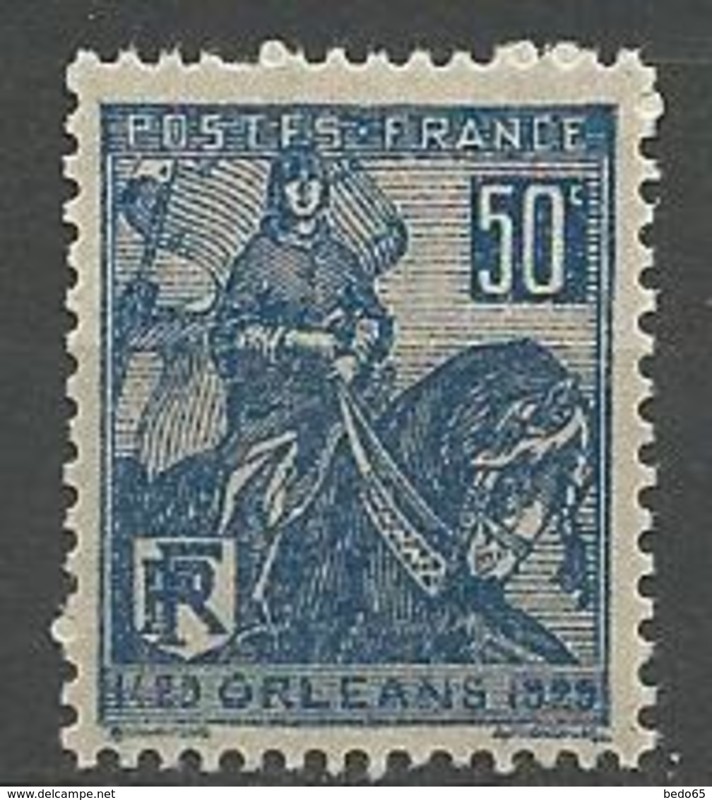 JEANNE D'ARC N° 257 GOM D'ORIGINE NEUF** LUXE SANS CHARNIERE  / MNH - Neufs