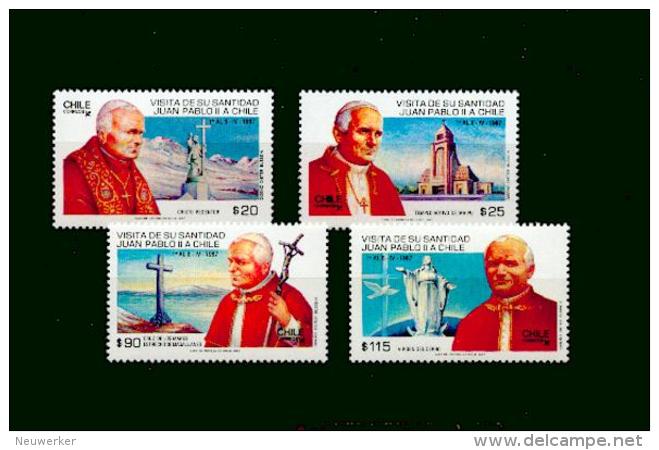 Chile MICHEL-Nr. 1173/1176 Postfrisch / ** / Mnh   [U3-chi3] - Chile