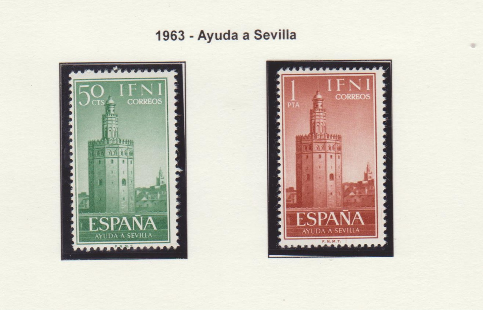 IFNI 1963 AÑO COMPLETO **MNH - Ifni