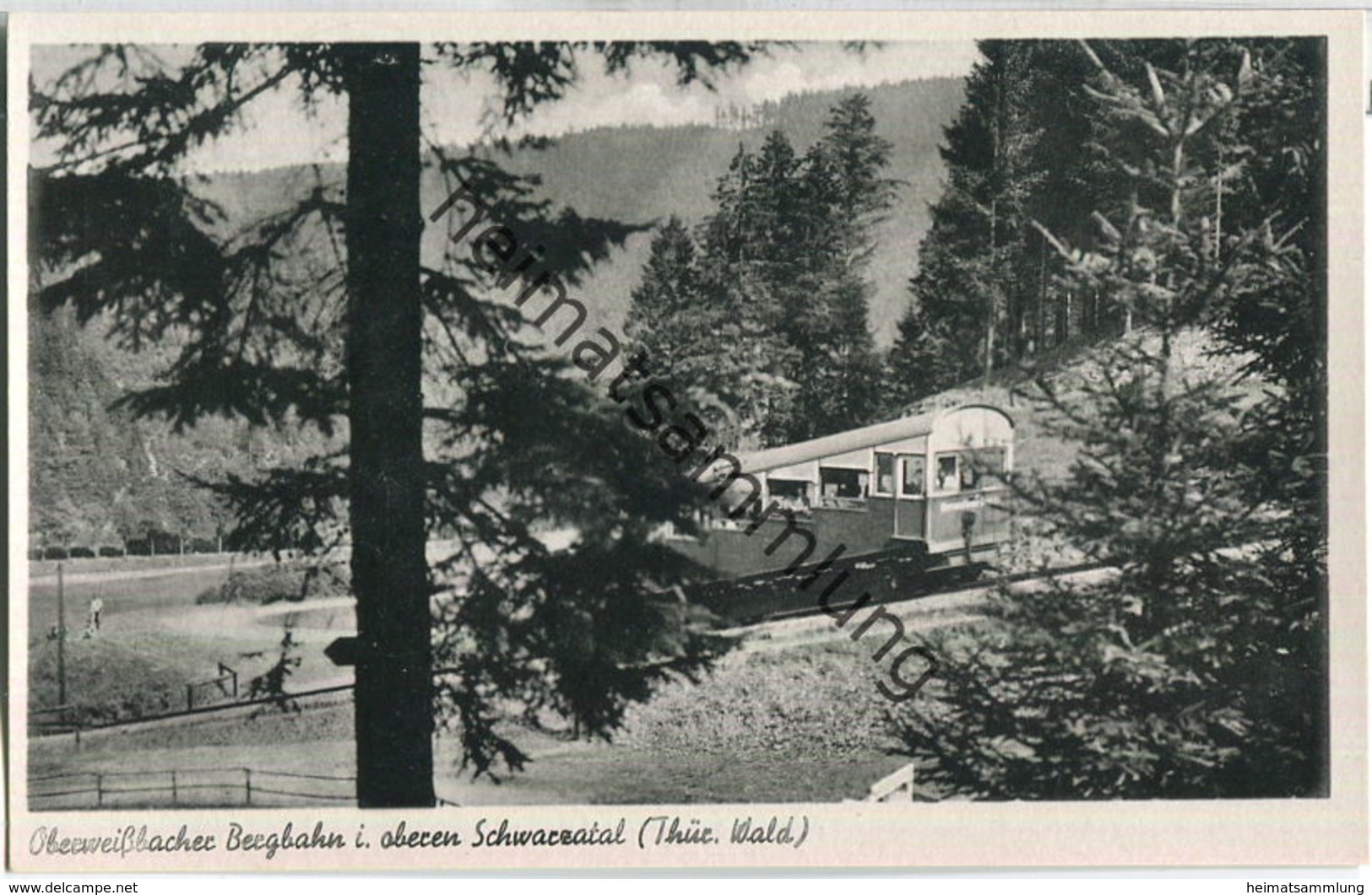 Oberweissbacher Bergbahn - Verlag R. Bechstein Illmenau - Oberweissbach