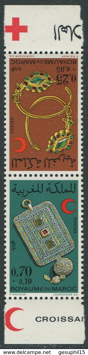 MAROKKO / Rotes Kreuz / Roter Halbmond / MiNr. 703 - 704 / Postfrisch / ** / MNH - Rotes Kreuz