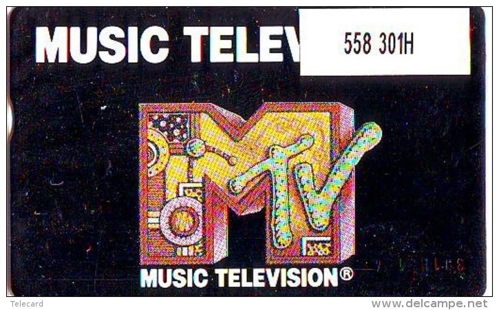 Telefoonkaart  LANDIS&amp;GYR NEDERLAND * RCZ.558  301H  * MTV Music Television * TK * ONGEBRUIKT * MINT - Privé