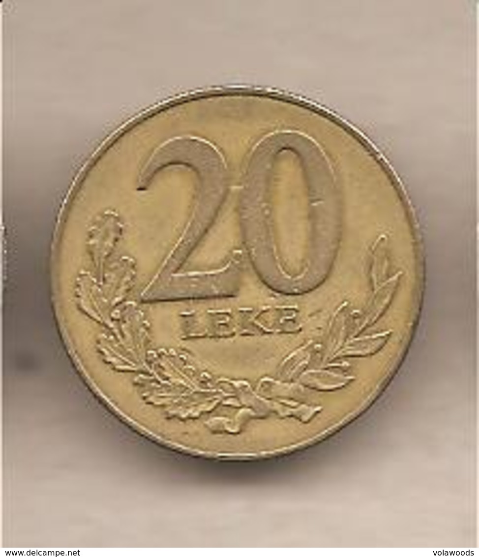 Albania - Moneta Circolata Da 20 Leke Km78 - 2000 - Albanien