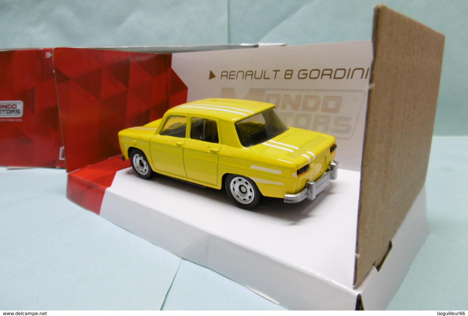 Mondo Motors - RENAULT R8 GORDINI Jaune - VINTAGE NBO 1/43 - Autres & Non Classés