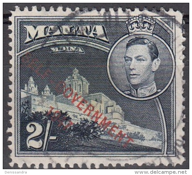 Malta 1948 Michel 210 O Cote (2006) 2.50 Euro Cathédrale De Mdina Cachet Rond - Malte