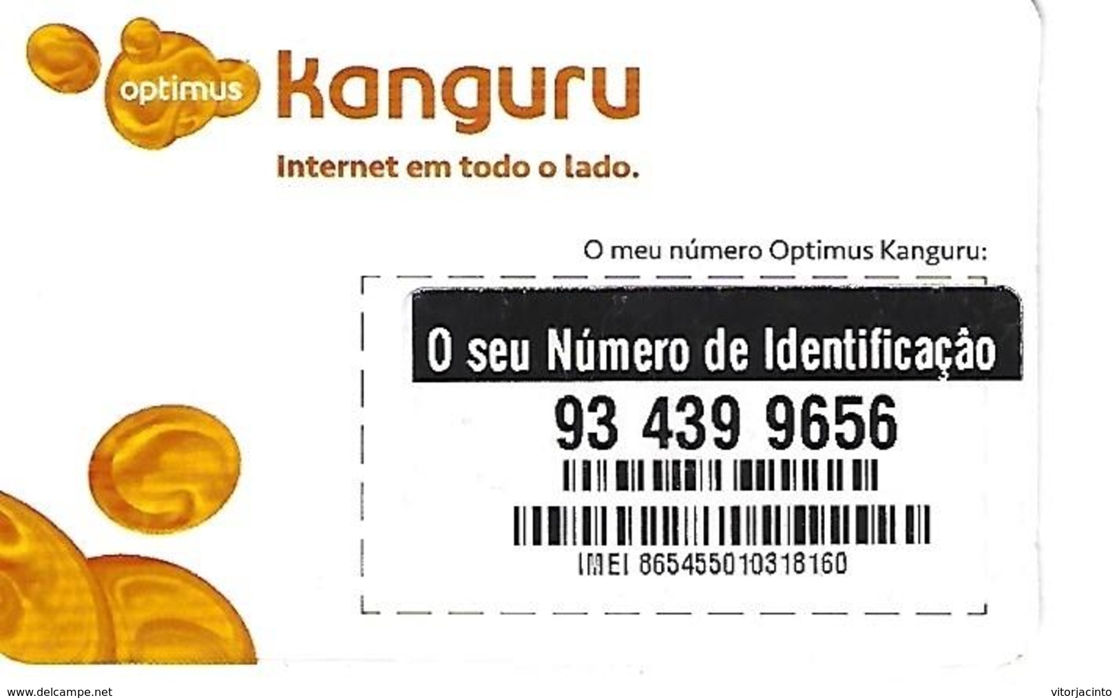 Loading Mobilcard Optimus (Kanguru) - Portugal - Portogallo
