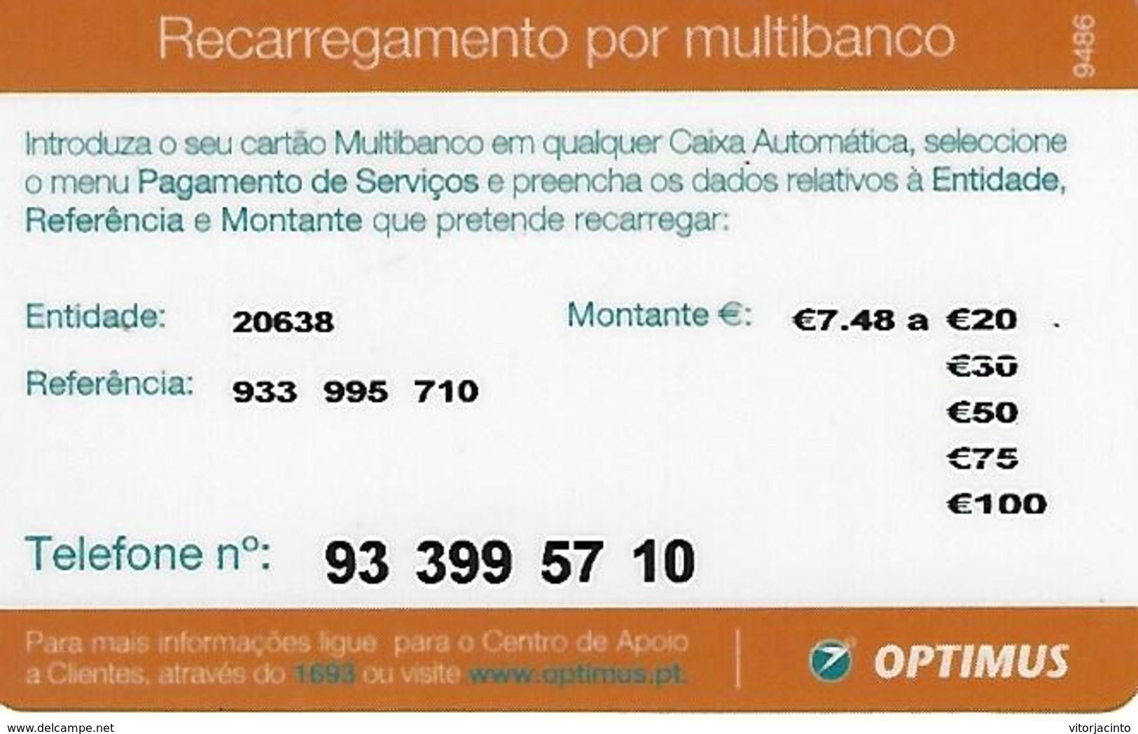 Loading Mobilcard Optimus - Portugal - Portugal