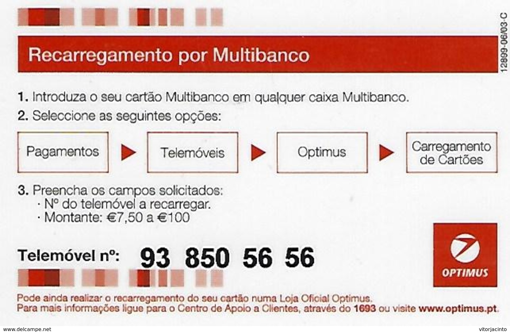 Loading Mobilcard Optimus - Portugal - Portugal