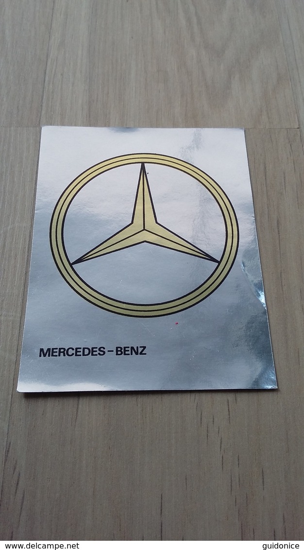 PANINI-Sticker Mit Mercedes-Benz-Stern - Sonstige & Ohne Zuordnung