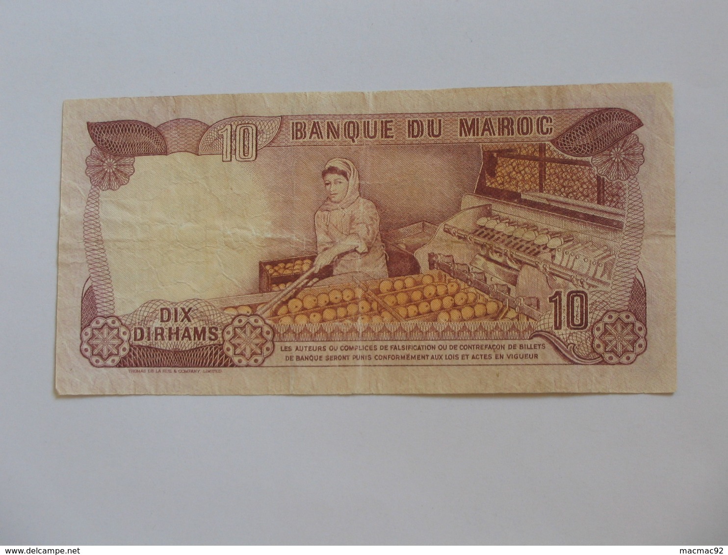 10 Dirhams 1970-1390 Maroc - Banque Du Maroc  **** EN ACHAT IMMEDIAT **** - Morocco