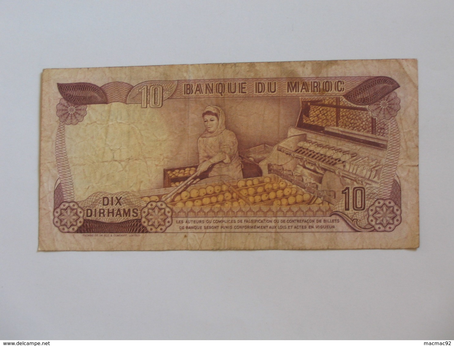 10 Dirhams 1970-1390 Maroc - Banque Du Maroc  **** EN ACHAT IMMEDIAT **** - Maroc