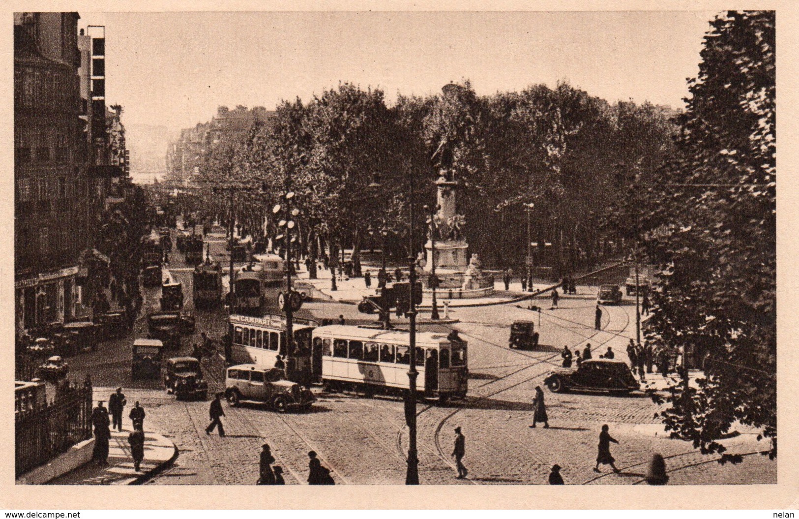 MARSEILLE- LE MONUMENT DES MOBILES-1943 VIAGGIATA - Monuments