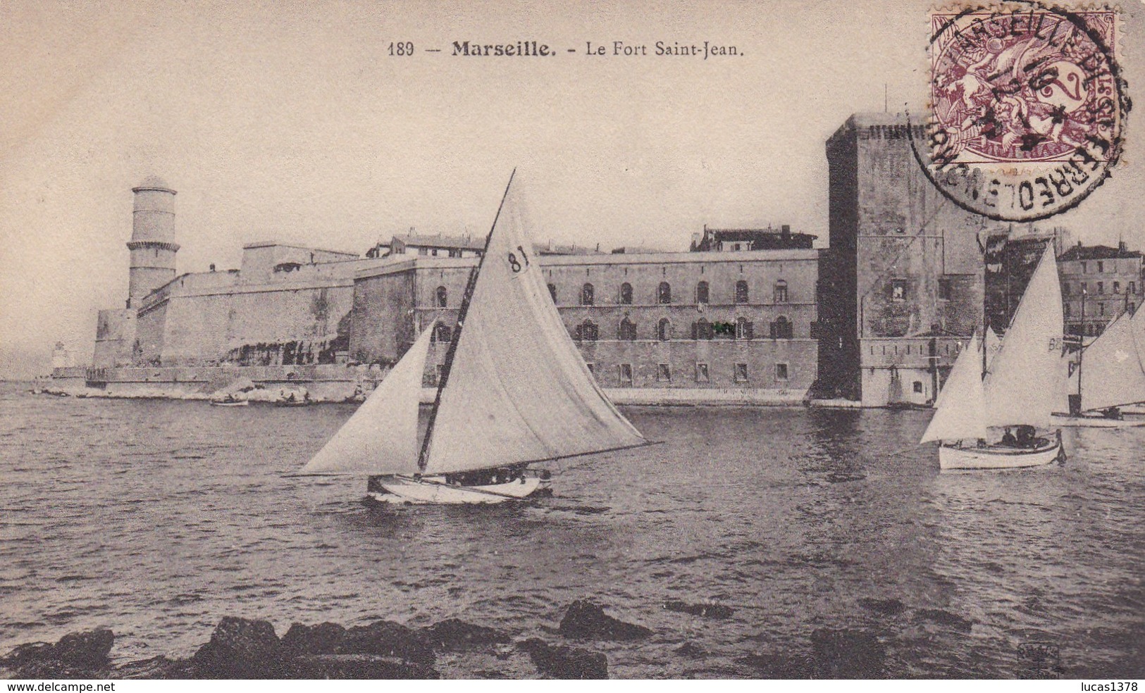 13 / MARSEILLE / LE FORT SAINT JEAN / NANCY 189 - Non Classés