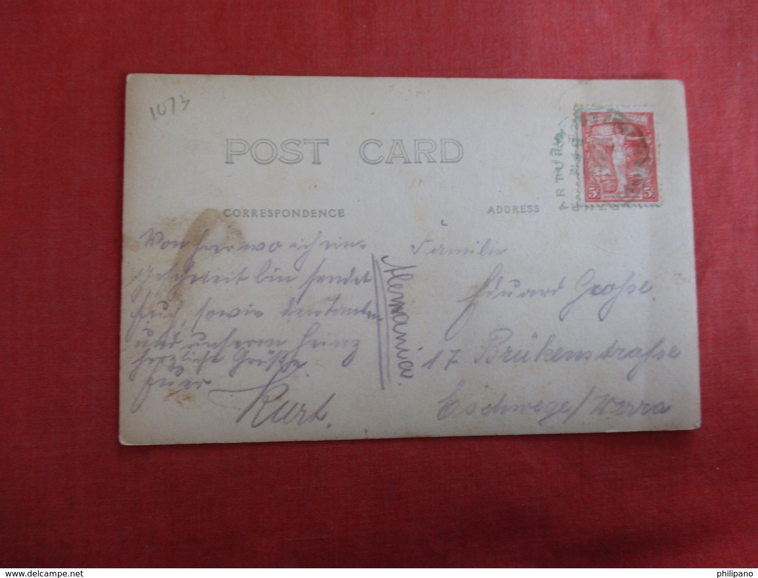 RPPC   Cordillers  Has Stamp & Cancel  Argentina-ref 3010 - Argentine