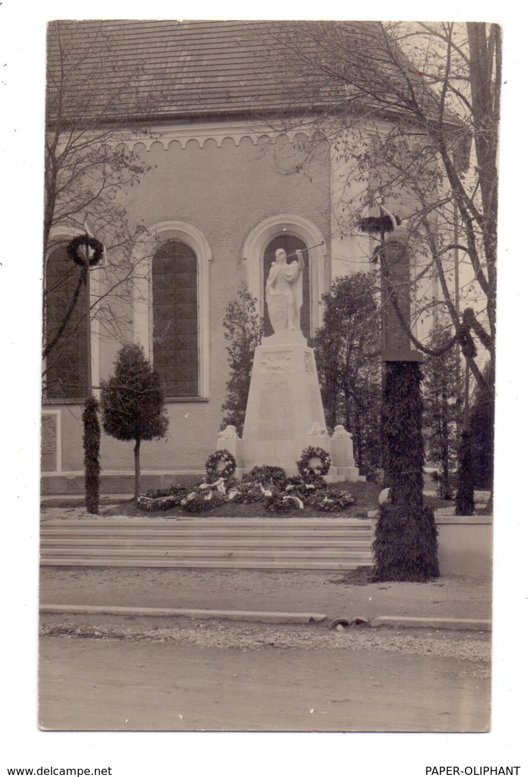 8945 LEGAU, Kirche Mit Kriegerdenkmal, Photo-AK - Mindelheim