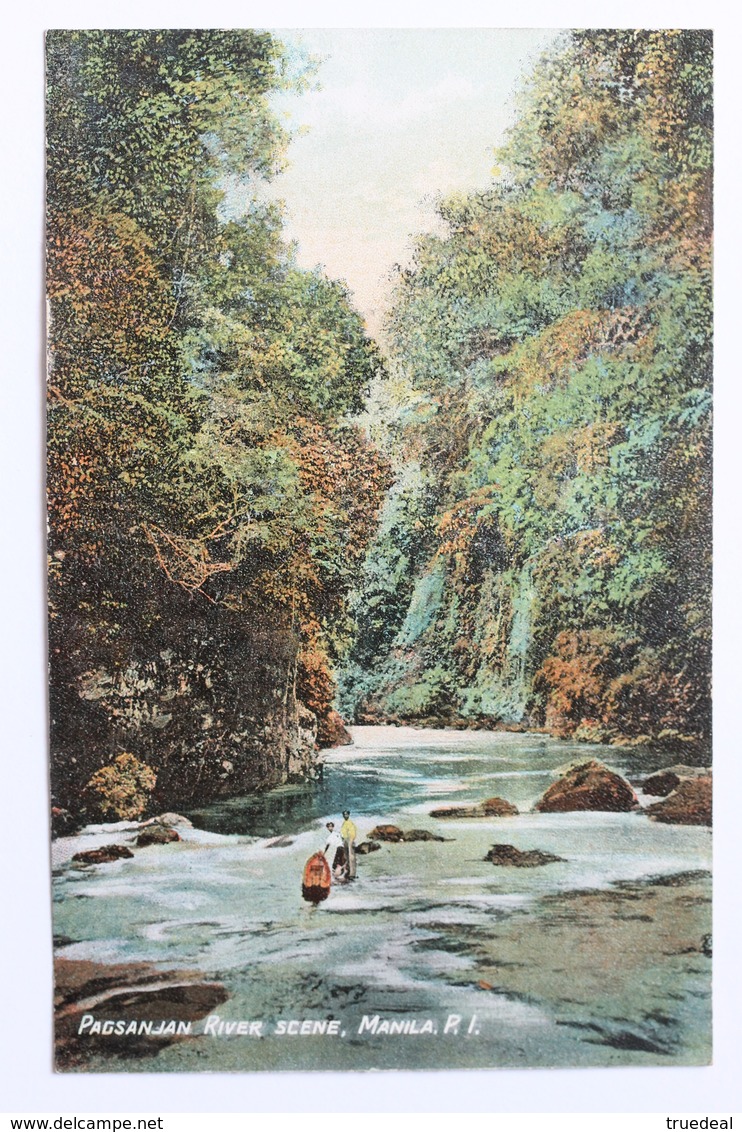 Pagsanjan River Scene, Manila, P.I. Philippines, Ca 1910s - Philippines