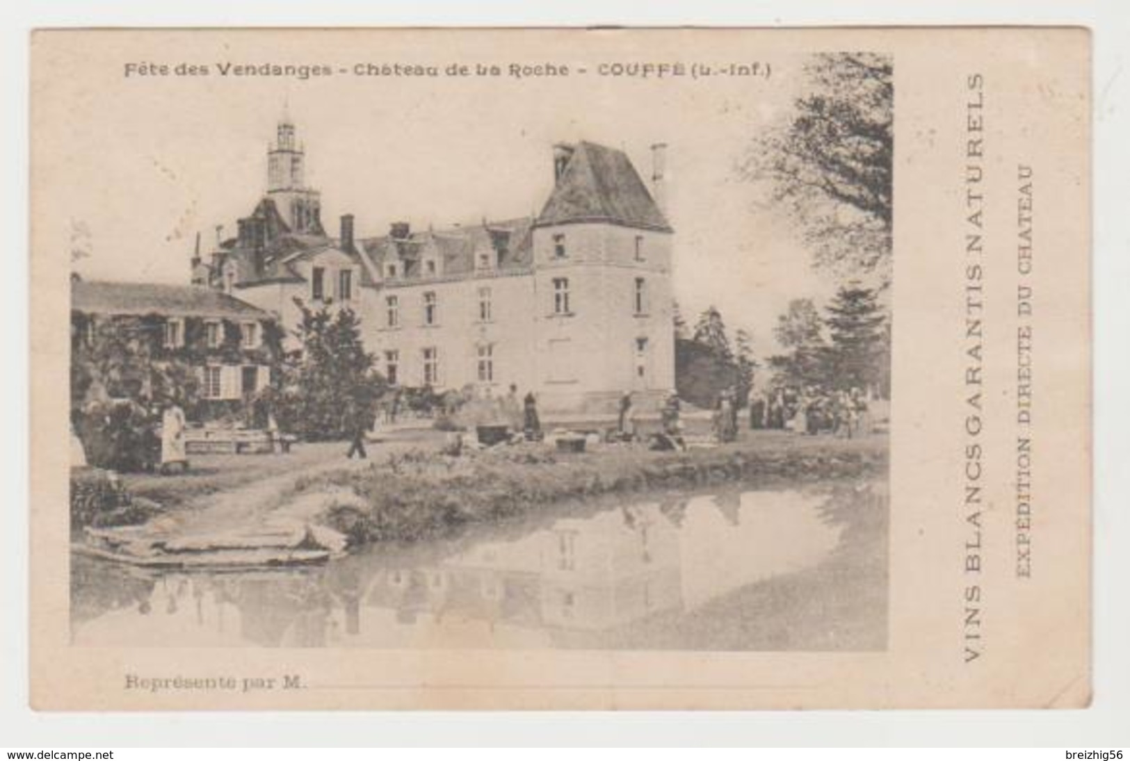 Loire Atlantique COUFFE Fête Des Vendanges Château De La Roche - Autres & Non Classés
