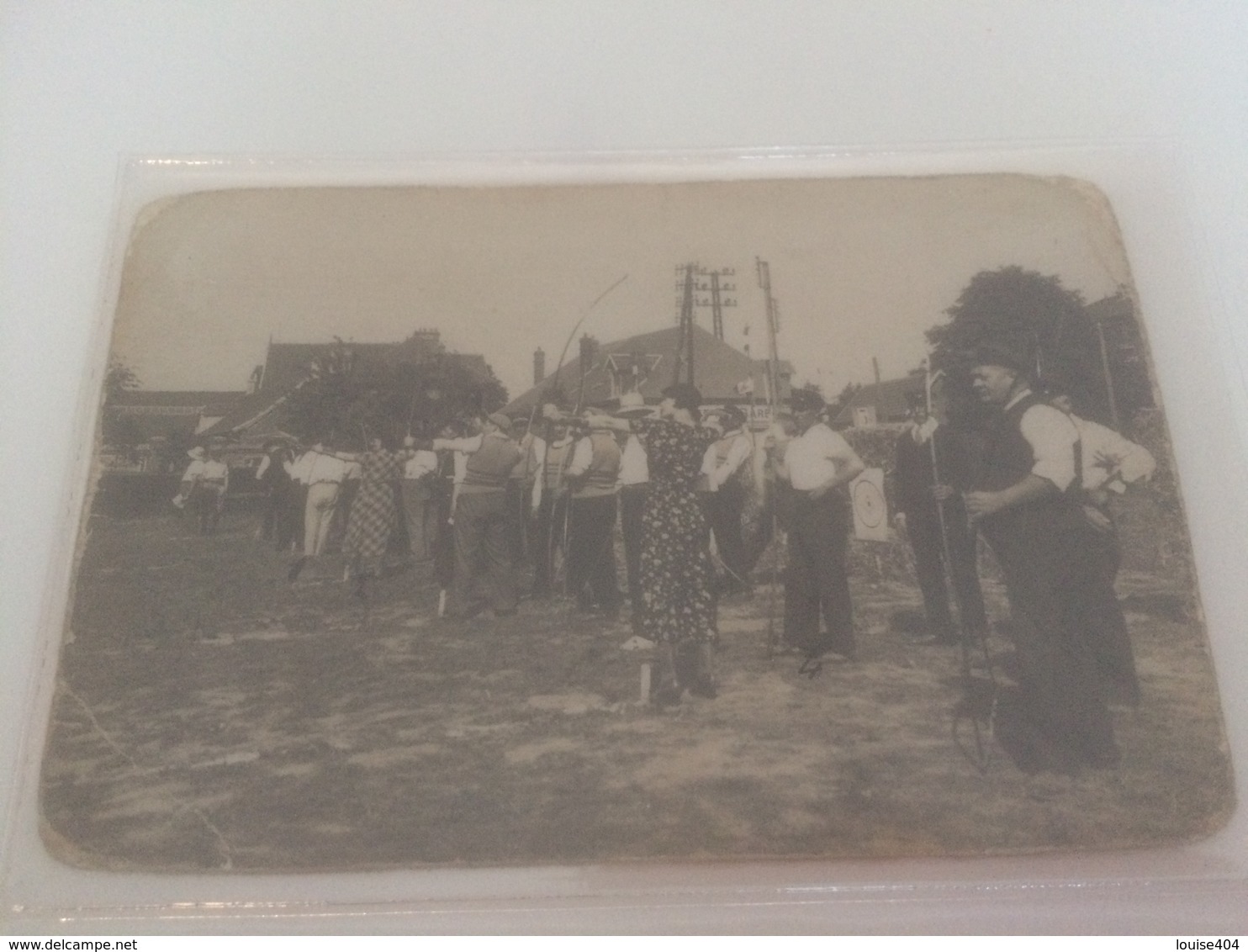 BB - 200 - Tir à L'Arc Sur Cibles  Anglaises -Compiègne - Tiro Al Arco