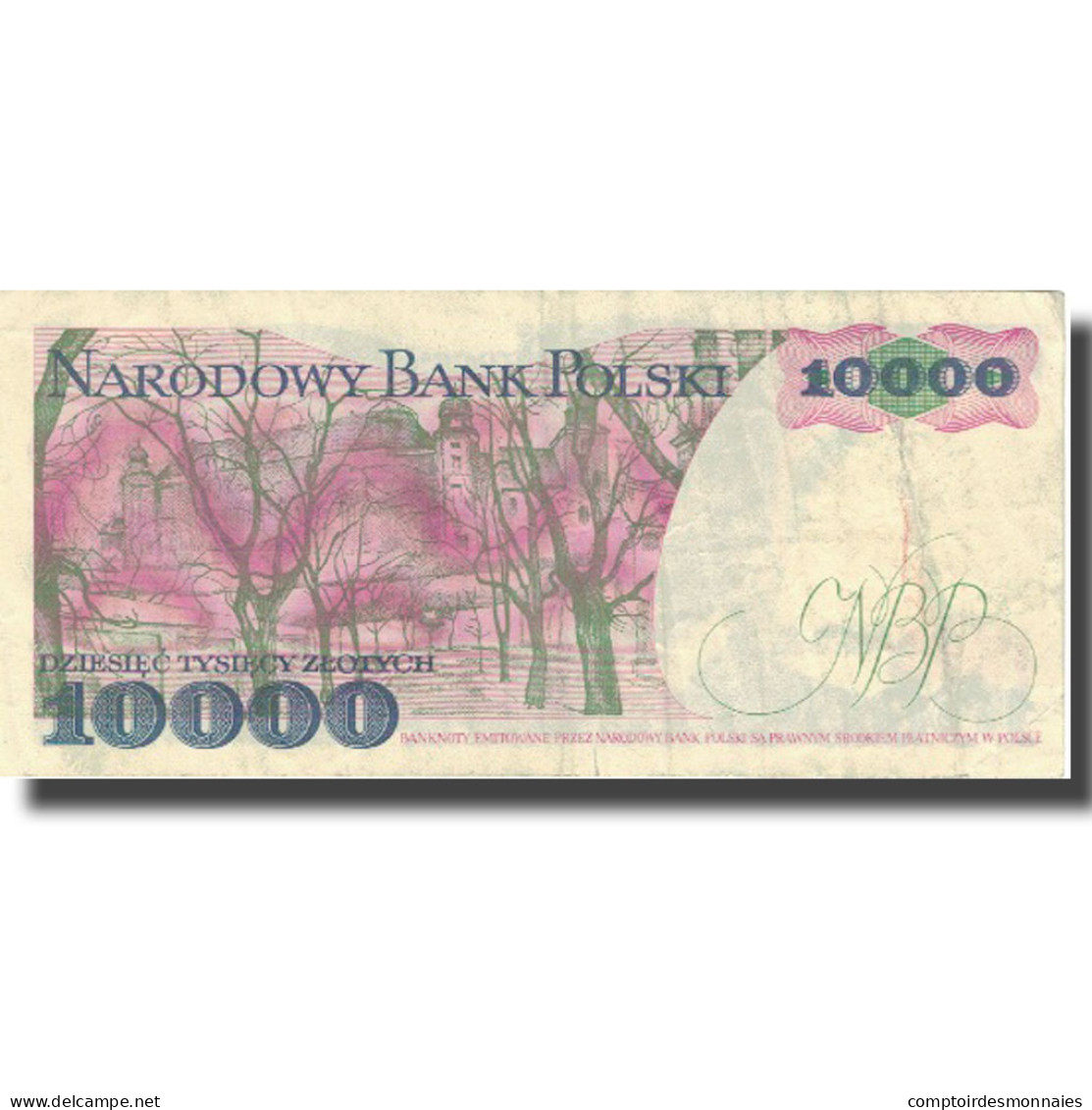 Billet, Pologne, 10,000 Zlotych, 1988, 1988-12-01, KM:151b, TB+ - Pologne