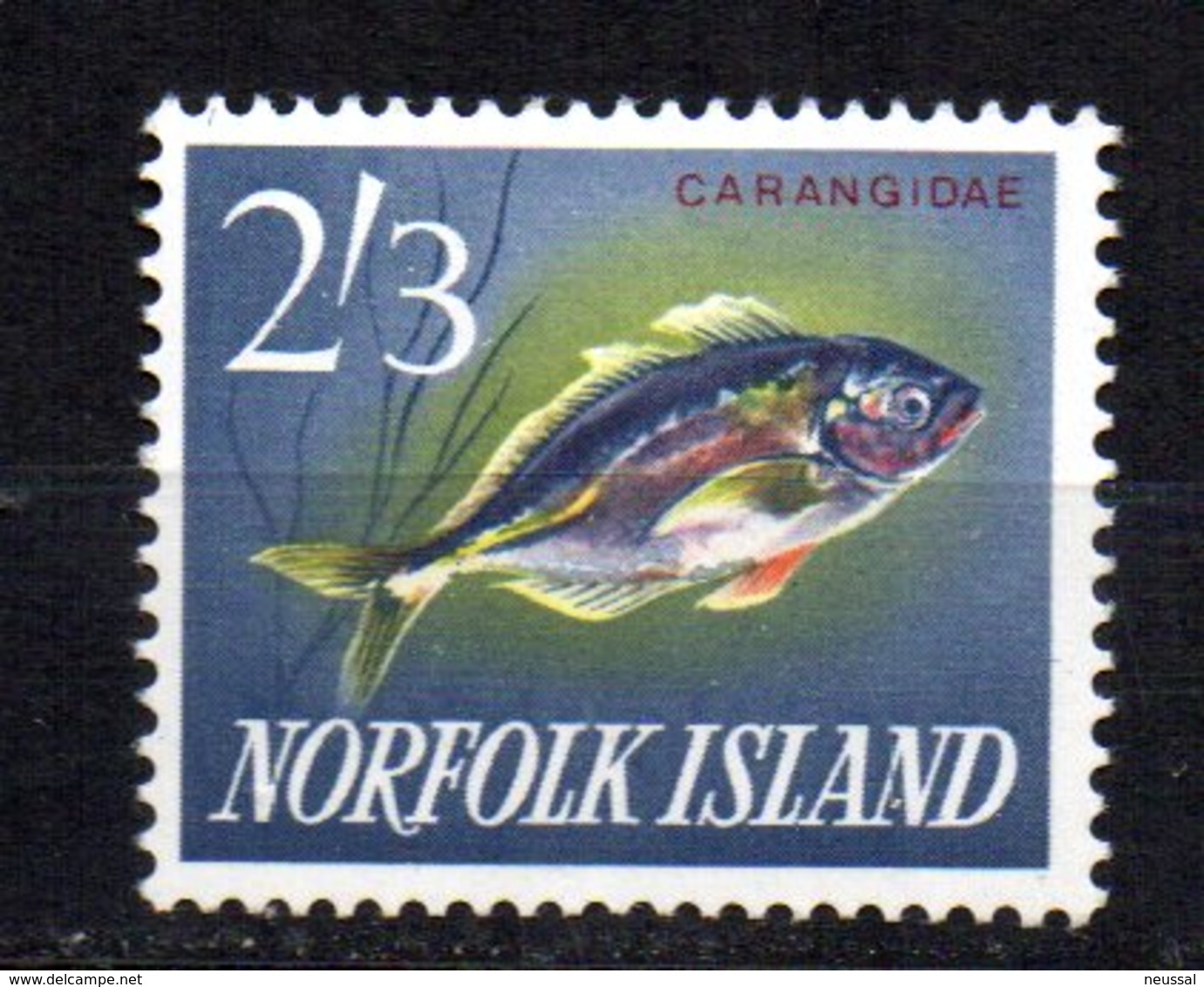 Sello Nº 40  Norfolk Island - Poissons