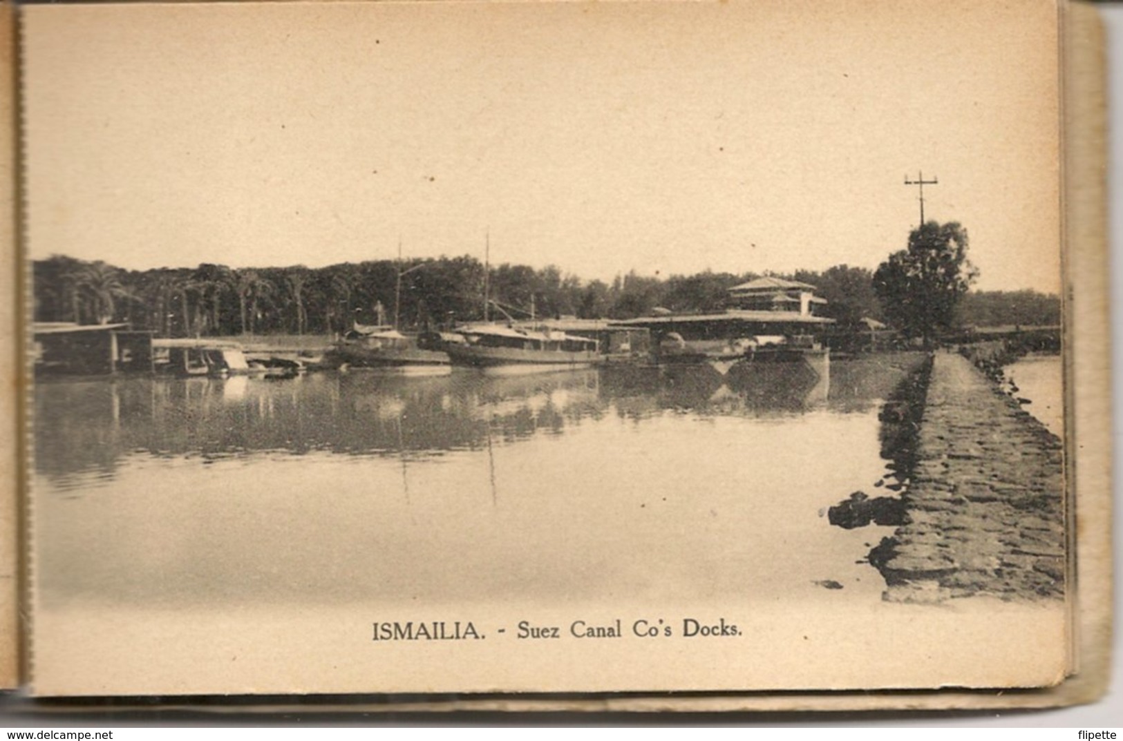 L74A518 - Egypte Canal de Suez & Ismailia - 12 cartes postales détachables - Edition 1925 - Vitta & Cie