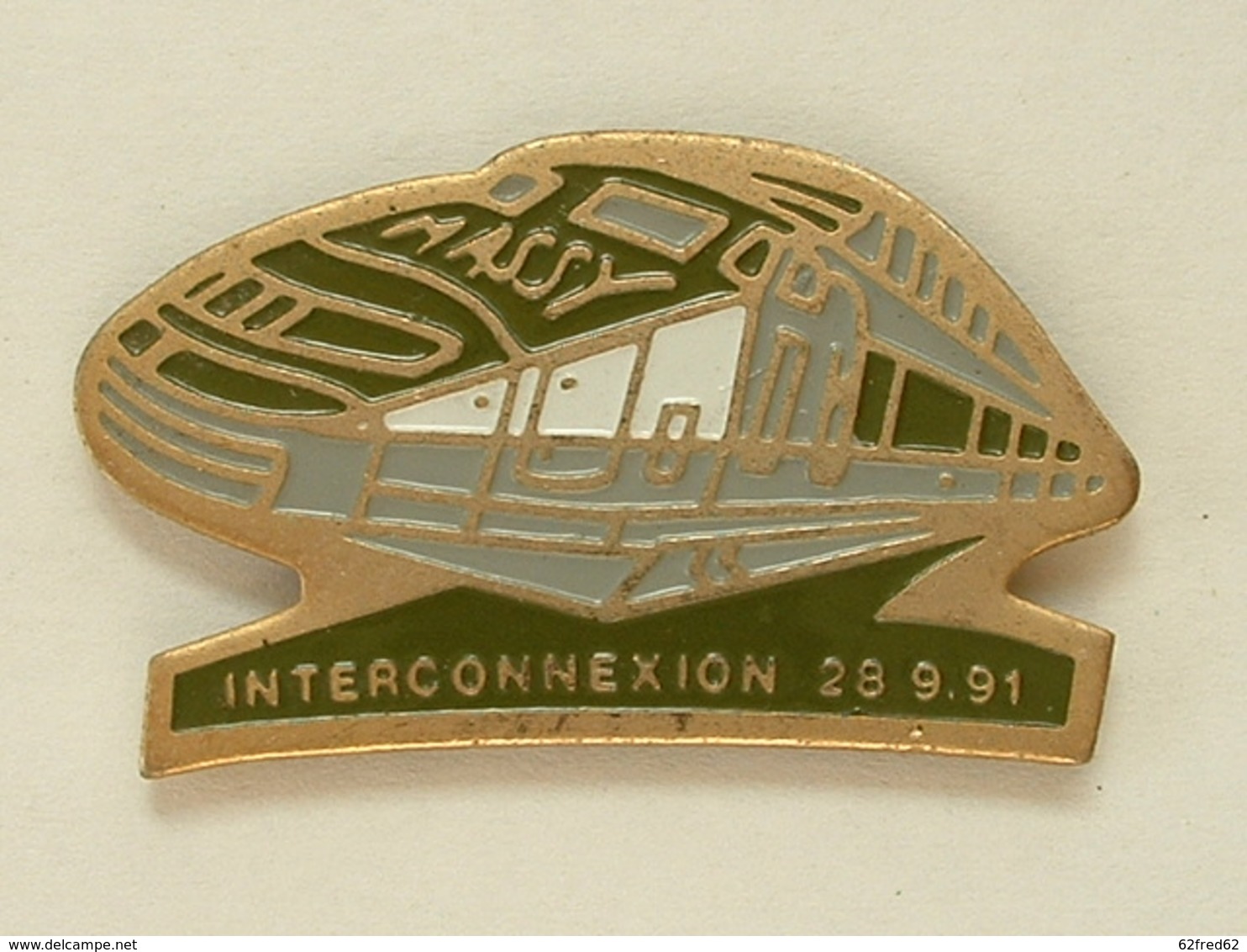PIN'S TGV - INTERCONNECTION MASSY  29.09.91 - TGV