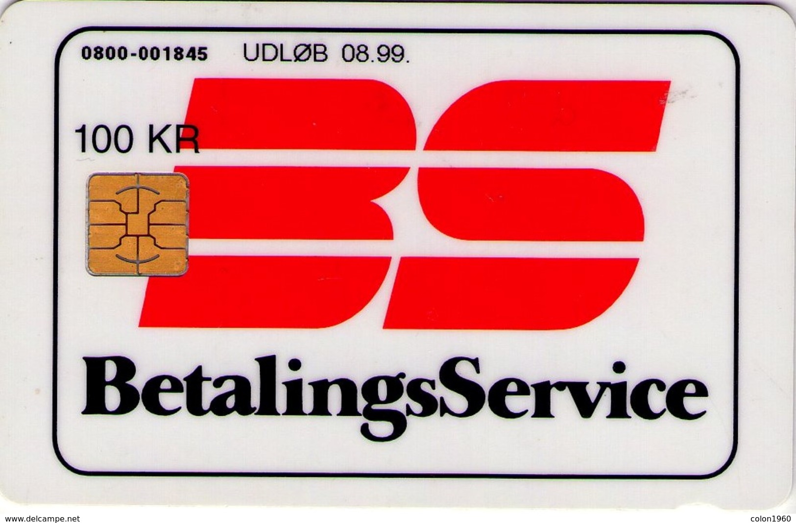 DINAMARCA. DD188A. Betalingsservice. 08-1999. (115) - Dinamarca