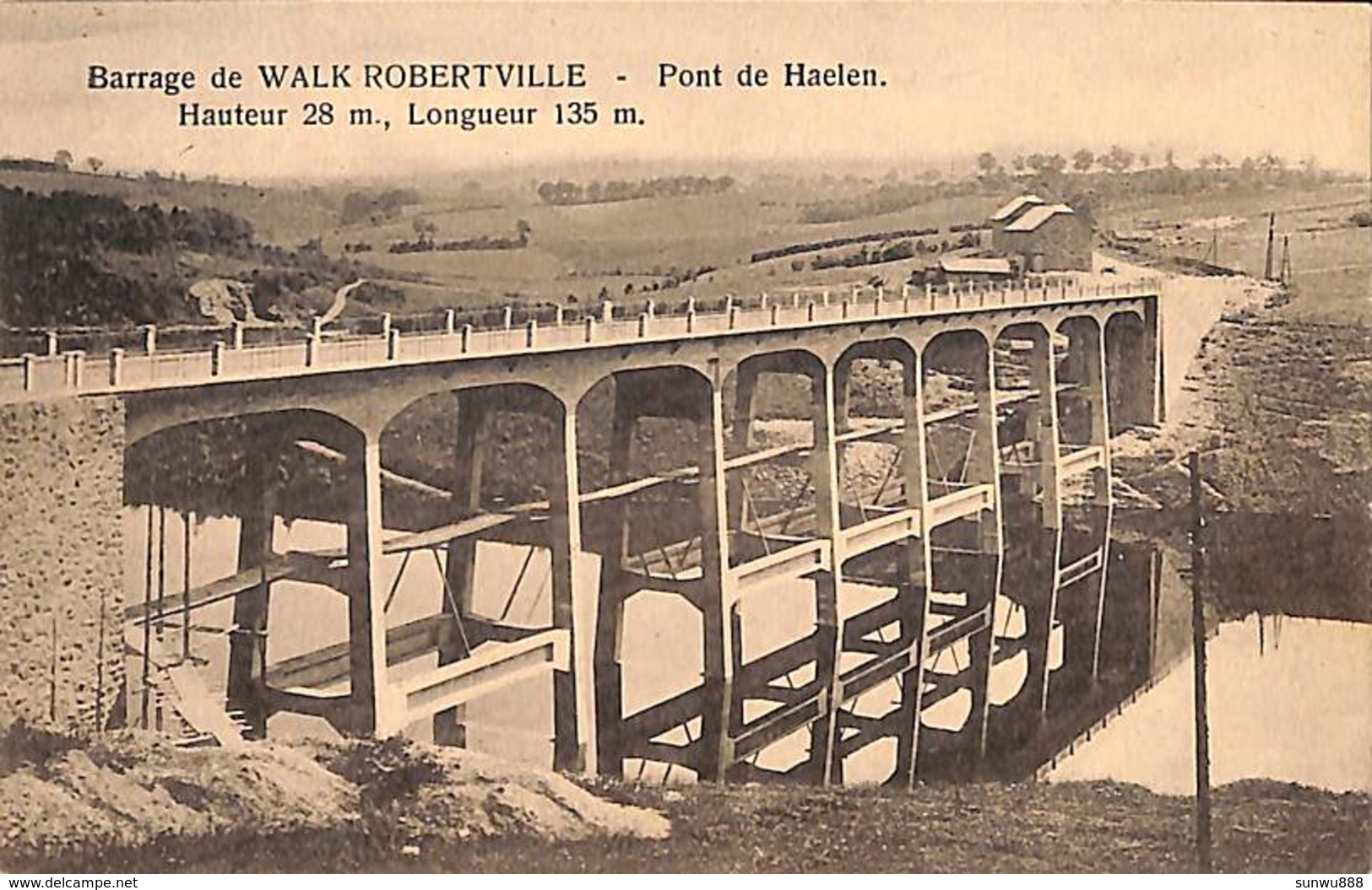 Barrage De Walk Robertville - Pont De Haelen (en Construction) - Weismes