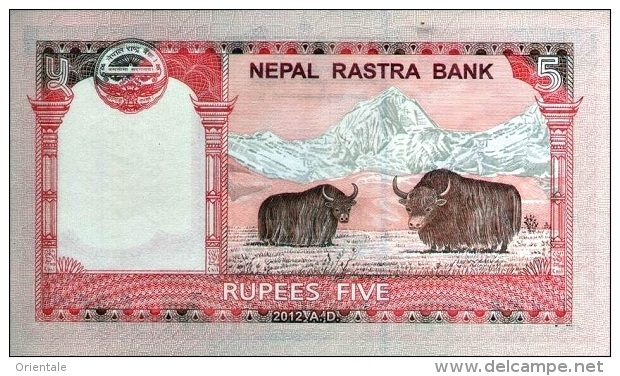 NEPAL P. 60a 5 R 2002 UNC (2 Billets) - Nepal