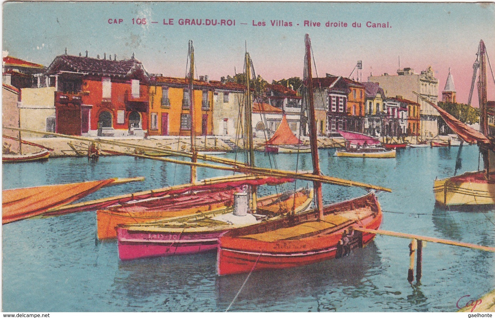 F30-008 LE GRAU DU ROI - Les Villas - Rive Droite Du Canal - Le Grau-du-Roi