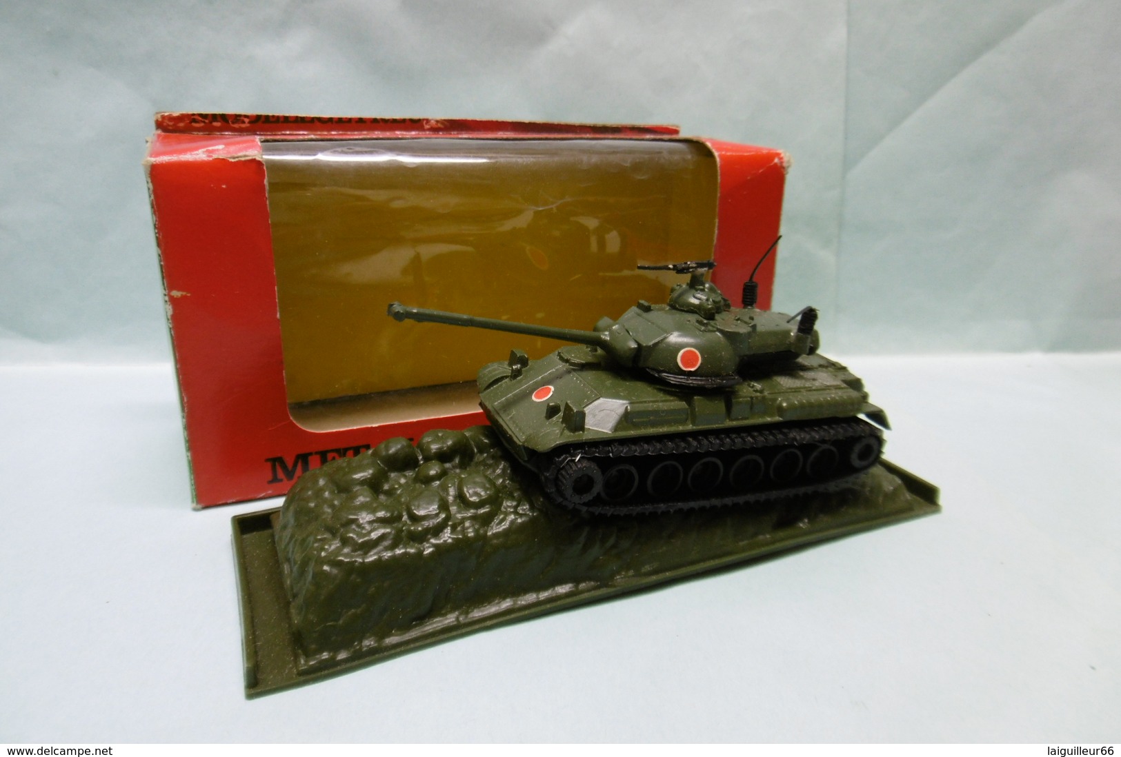 Panzer Plasty - CHAR TANK TYPE 61 Japan Japon En Métal Réf. 8354 BO 1/85 - Tanks