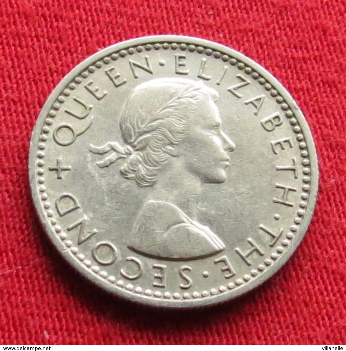 New Zealand 6 Pence 1956 KM# 26.2 *V2 Nova Zelandia Nuova Zelanda Nouvelle Zelande - Nouvelle-Zélande