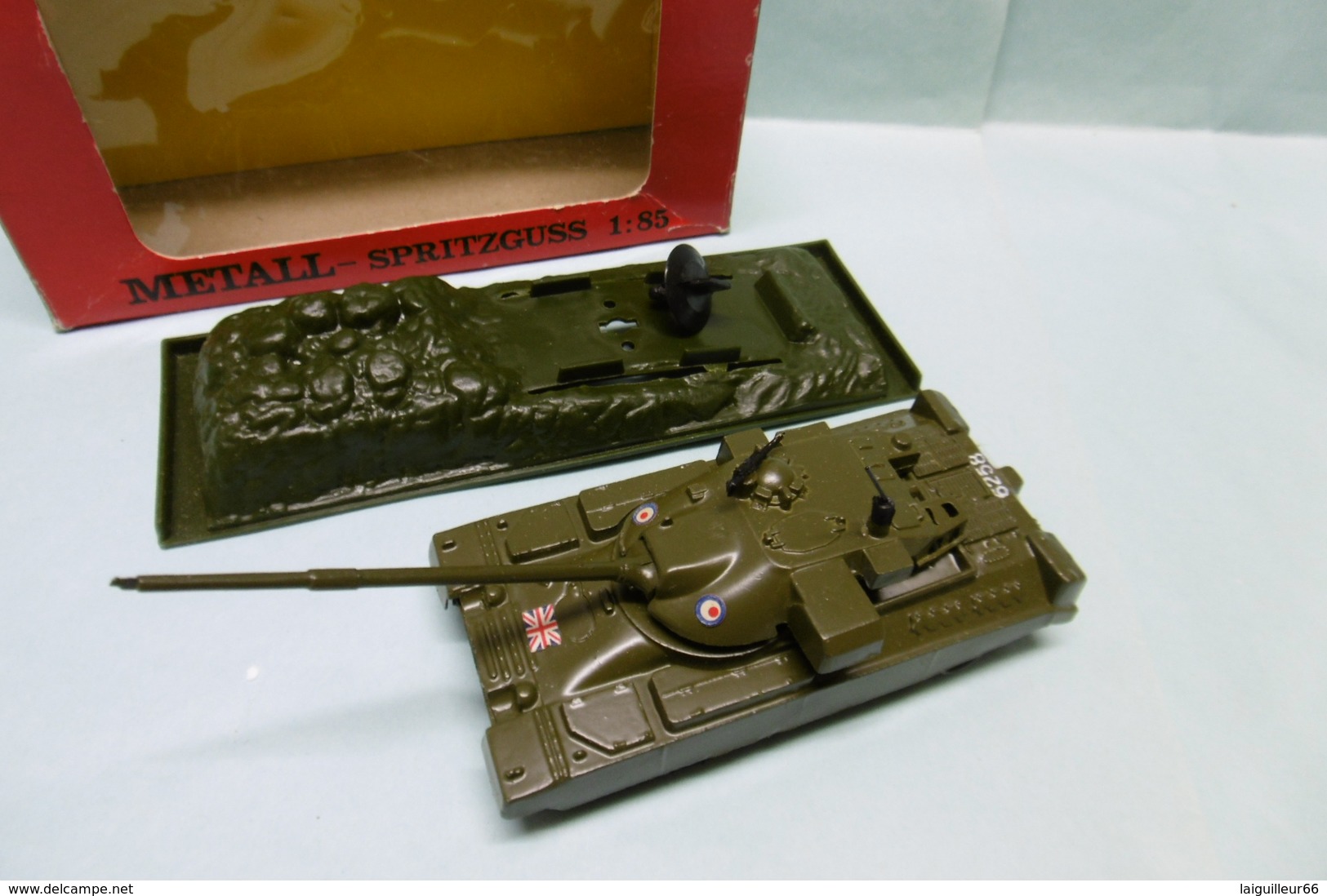 Panzer Plasty - CHAR TANK Anglais Angleterre En Métal BO 1/85 - Carri Armati