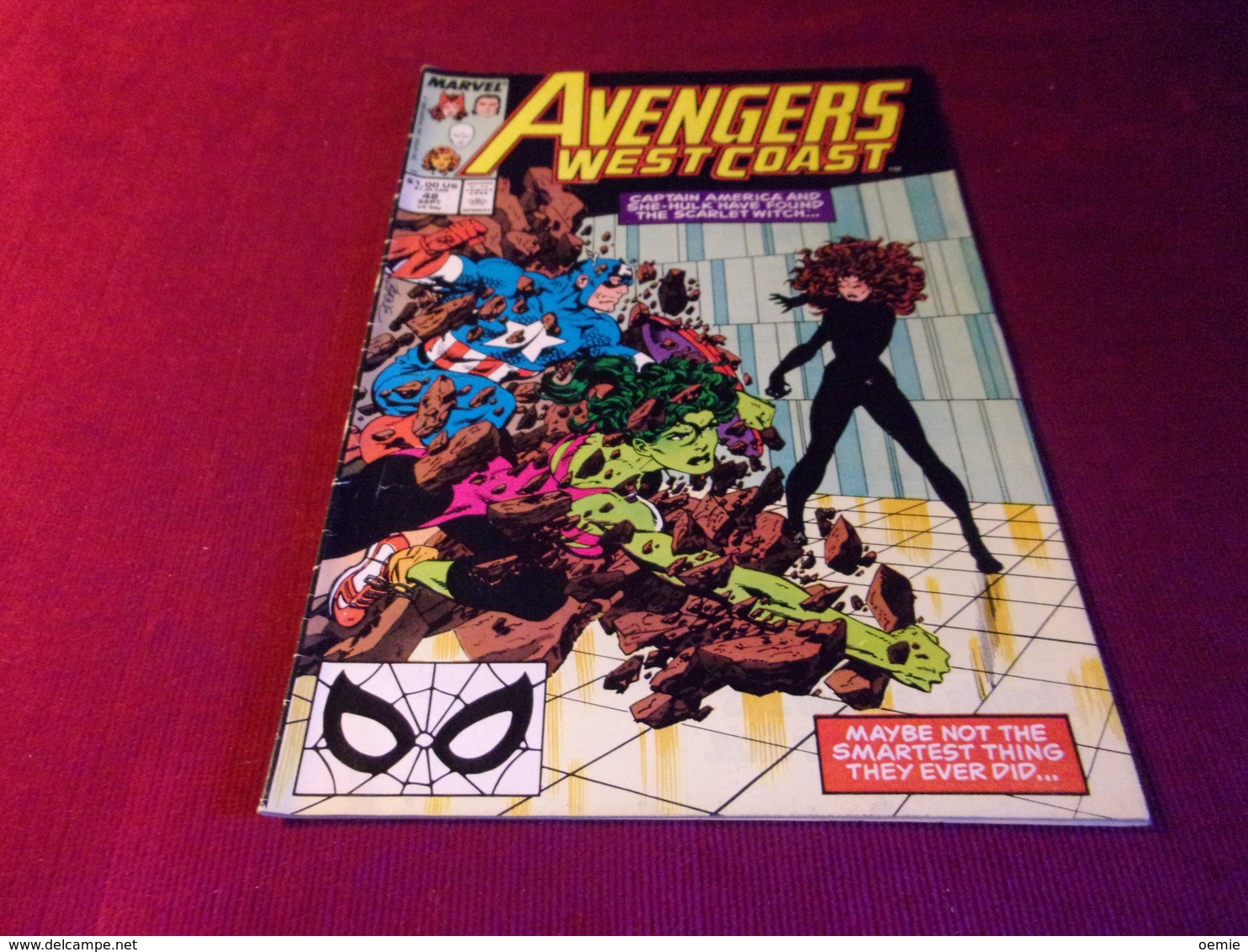 AVENGERS   WEST COAST   48 SEPT - Marvel