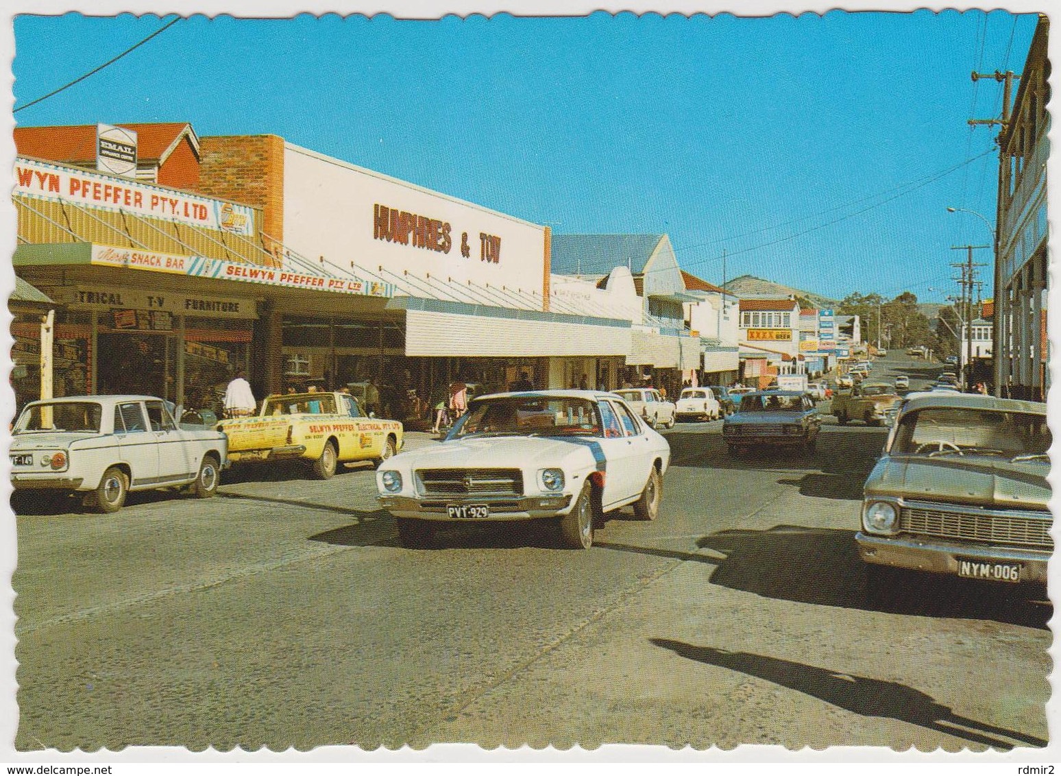 [26] BOONA, Queensland. High Street. Cars / Coches / Voitures. No Escrita. / Not Write / Non écrite. - Otros & Sin Clasificación