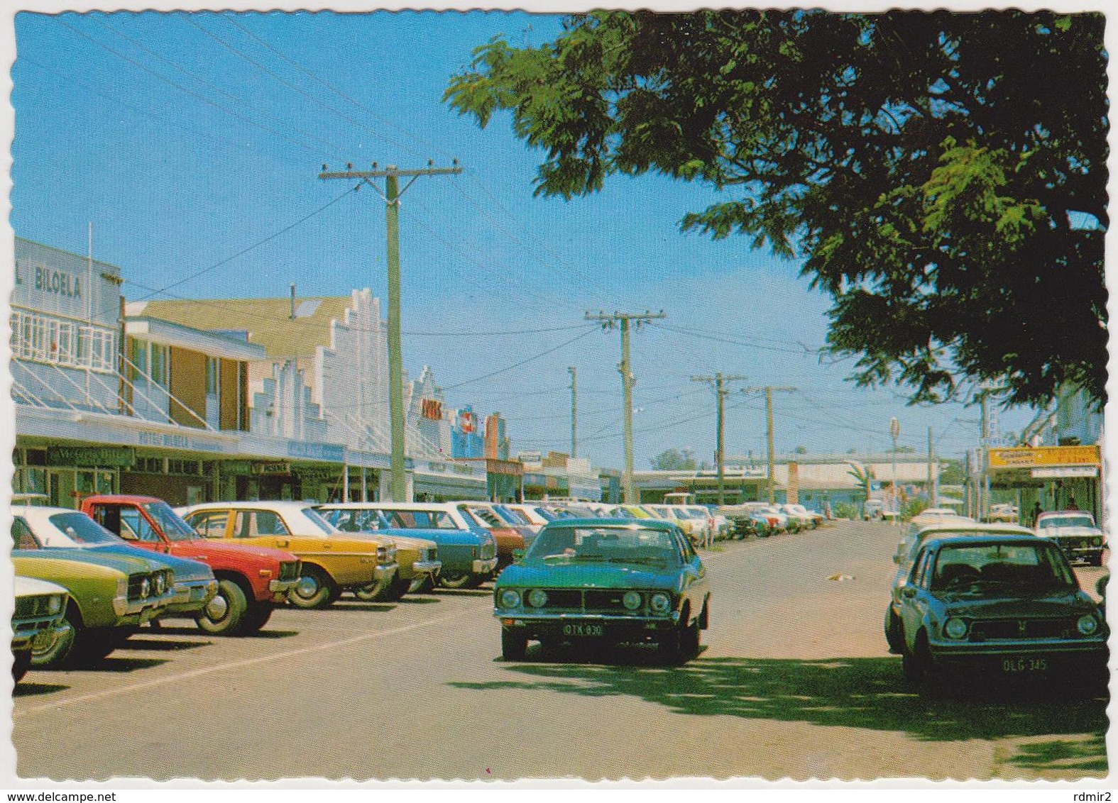 [27] BILOELA, Queensland. Callidfe Street. Cars / Coches / Voitures. No Escrita. / Not Write / Non écrite. - Otros & Sin Clasificación