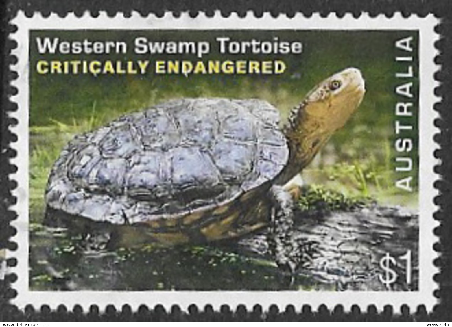 Australia 2016 Endangered Wildlife $1 Type 1 Sheet Stamp Good/fine Used [37/31126/ND] - Used Stamps